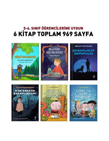 5-6. Sınıfa Özel Seçme Okuma Seti 6 Kitap 969 Sayfa